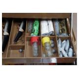 Tackle Box with Assorted Tackle