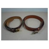 Leather Belts - One with Ammo Loops