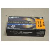 50 Federal Premium LE 9mm Luger +P 124 Gr Tactical HST Ammo