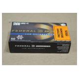 50 Federal Premium LE 9mm Luger +P 124 Gr Tactical HST Ammo