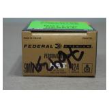 20 Federal Premium Personal Defense 9mm Luger +P 124 Gr HST JHP Ammo