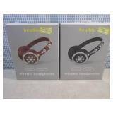 (CS) 2 Sets of Wireless Headphones ...