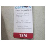 (RCK) Carter's Baby Snowsuit Size 1...