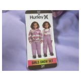 (RCK) Hurley Girl's 2-Pc Snow Set S...