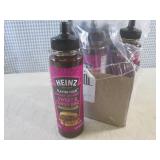 (B-3) 6 Bottles of Heinz Sweet & Ta...