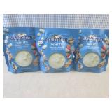 (B-3) 3 Bags of White Vanilla Flavo...