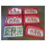 (BR2) 5 - 7-Pc Green Glass Pitcher ...