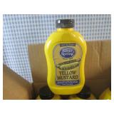 (A-4) 12 Bottles of Yellow Mustard ...