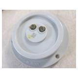 (EC1) 10 Round Red Lens Marker Ligh...