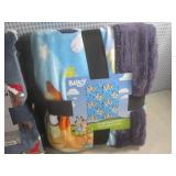 (A-2) 2 New Throw Blankets...