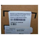 75' SMARTBOARD (Smart Board) SMART Technologies SBID-MX275-V2 4K / UHD Interactive Display / Touch Screen Monitor - NEW IN BOX! 75' SMARTBOARD (Smart Board) SMART Technologies SBID-MX275-V2 4K / UHD Interactive Display / Touch Screen Monitor - NEW IN BOX!