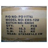 Auray ERS-12U 12-Space Steel Equipment Rack with 3' Locking Casters - NEW IN BOX Auray ERS-12U 12-Space Steel Equipment Rack with 3' Locking Casters - NEW IN BOX