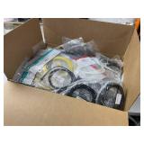 LARGE Lot of NEW Network / CAT5 & CAT6 Pro Cables with RJ45 Connectors - Various Lengths & Colors - 14 lbs LARGE Lot of NEW Network / CAT5 & CAT6 Pro Cables with RJ45 Connectors - Various Lengths & Colors - 14 lbs