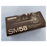 Shure SM58 Iconic Industry-Standard Professional Cardioid Dynamic Audio Vocal Microphone Shure SM58 Iconic Industry-Standard Professional Cardioid Dynamic Audio Vocal Microphone