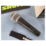 Shure SM58 Iconic Industry-Standard Professional Cardioid Dynamic Audio Vocal Microphone Shure SM58 Iconic Industry-Standard Professional Cardioid Dynamic Audio Vocal Microphone