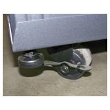 Middle Atlantic Audio Video (A/V) Equipment Rack with Lockable Smoked Glass Front, Lockable Sides and Back with (2) Fans and on Lockable Casters Middle Atlantic Audio Video (A/V) Equipment Rack with Lockable Smoked Glass Front, Lockable Sides and Back with (2) Fans and on Lockable Casters