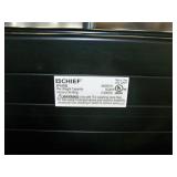 Chief XPA1UB Extra-Large Manual Height Adjustable Mobile Rolling AV Cart for Flat Panel Displays / Monitors up to 100' Chief XPA1UB Extra-Large Manual Height Adjustable Mobile Rolling AV Cart for Flat Panel Displays / Monitors up to 100'