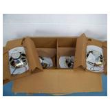 (4) Atlas Sound / AtlasIED UHT-70-C Speakers 8' Fire Signaling In-Ceiling Audio Speakers with 70V Transformer - NEW IN BOX (4) Atlas Sound / AtlasIED UHT-70-C Speakers 8' Fire Signaling In-Ceiling Audio Speakers with 70V Transformer - NEW IN BOX