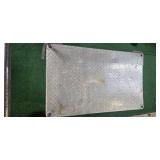 Industrial Aluminum Cart (USED, but Good): Dimension: 48'L x 28'W x 37'H