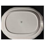 Spode Wildlife Transferware Dinnerware Set - Brown Floral Border with Birds & Animals