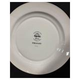 Spode Wildlife Transferware Dinnerware Set - Brown Floral Border with Birds & Animals