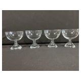 lead Crystal Stemware Set - Assorted Goblets & Cordial Glasses