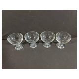 lead Crystal Stemware Set - Assorted Goblets & Cordial Glasses