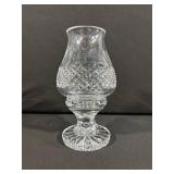 Waterford Crystal Alana hurricane lamp and globe, 2-Piece Set
