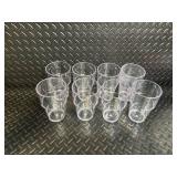 Colorful Plastic Dinnerware Set - Square Bowls, Turquoise Rounds & Rainbow Tumblers