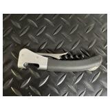 Bobby Flay Wooden Bowl with Corkscrews & Wine Accessories