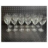 Clear Glass Wine Glasses - 12-Piece Stemware Set