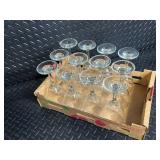Clear Glass Wine Glasses - 12-Piece Stemware Set