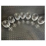Crystal Wine Glasses Stemware Set