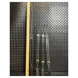 Wooden Knife Block Set with Knives, Scissors, Skewers, Forks & Cups