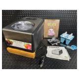 Cuisinart ICE-100 Gelato & Ice Cream Maker - 1.5 Qt - Includes Popsicle Molds & Gelato Recipe Book