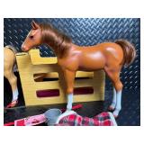Next Generation Toy Horses Playset with Barn & Accessories