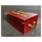 Big Boy's Cigars Humidor Box - Wooden Cigar Humidor with Humidifier & Lock