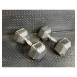 Hex Dumbbells - 45 lb Set (180 lb Total)