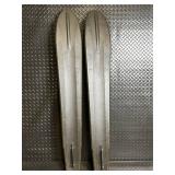 NMI Water Skis - Flame Graphic 44-45in - Made in USA Fort Worth TX (Lot of 2)