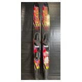 Proline 500 Alpine Skis - 168 cm Pair with Bindings