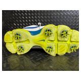 Nike Soccer Cleats - White/Blue/Neon Yellow - Men's US 9.5