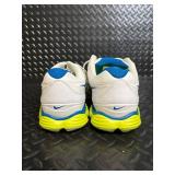 Nike Soccer Cleats - White/Blue/Neon Yellow - Men's US 9.5