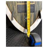 Butch Custom Surfboard Lightning Bolt Woodgrain 6'0' - 2 Fins
