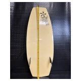 Phase Five Wakeboard - 50in Beige Deck w/ Neon Graphics