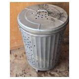 Galvanized Metal Compost Bin