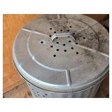 Galvanized Metal Compost Bin