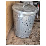 Galvanized Metal Compost Bin