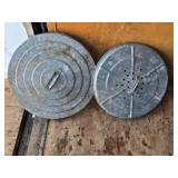 Metal Trash Can Lids