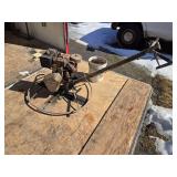 Goldblatt 7 HP Concrete Power Trowel - has compression