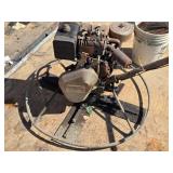 Goldblatt 7 HP Concrete Power Trowel - has compression